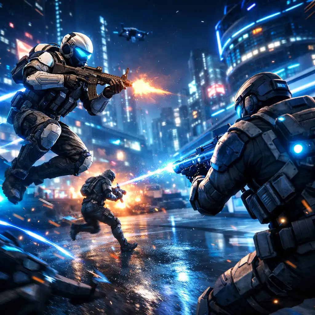 Kolaż kadrów z najnowszych zwiastunów i gameplayów gier prezentowanych na portalu Artur Sołek 